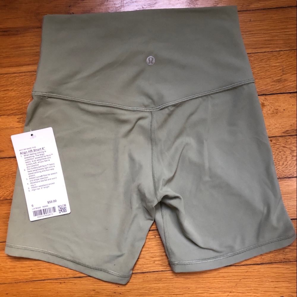 Lululemon Align biker shorts